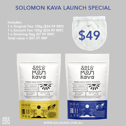 Solomon Kava Launch Special $49