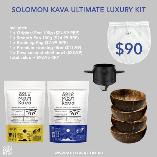 Solomon Kava Ultimate Luxury Kit $90